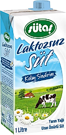 Sütaş Laktozsuz Süt 1 lt