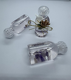 50 cc Fıstık Plastik Kolonya  Kristal Kapaklı Nikah Söz Nişan Mevlüt