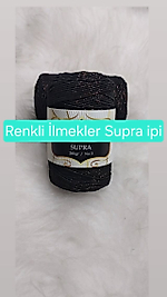 Supra İpi Ebruli Sİmli Düz Renkler 200gr