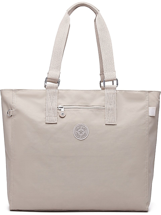 Smart Bags Krinkıl Büyük Boy Omuz Kadın Çantası - Bej