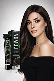 BEWON SAÇ BOYASI 100 ML (6-77 YOĞUN SÜTLÜ ÇİKOLATA)