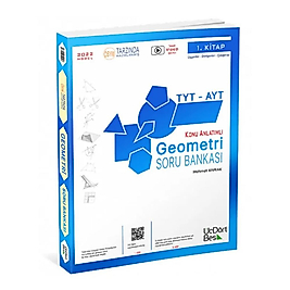 ÜçDörtBeş Yayınları TYT-AYT Geometri Soru Bankası