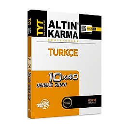 Altın Karma TYT Türkçe 10*40  Branş Deneme