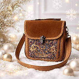 Terme Çanta Kare Kesim Orta Boy Lacivert