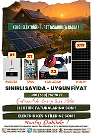 7,2 Kw Monofaze GES (6,6 KWP/10,24 KWH Depolama) - 12P7K2L-D