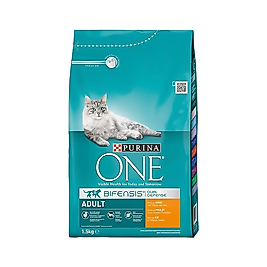 Purina One Tavuk Etli Yetişkin Kedi Maması (1,5 kg)