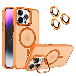 İPhone 11 Pro Max Kamera Korumalı Standlı Magsafe Telefon Kılıfı