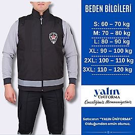 Yalın Üniforma Özel Güvenlik Mondil Yelek