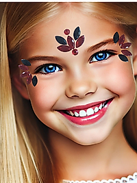 Parlak yüz taşı seti