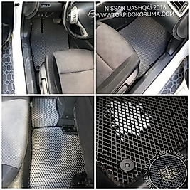 Nissan Qashqai J11 2013+ Akıllı Premium Eva Oto Paspas (Aksesuarlar Fiyata Dahil Değildir)