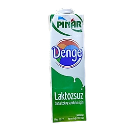 PINAR LAKTOZSUZ SÜT 1 LT