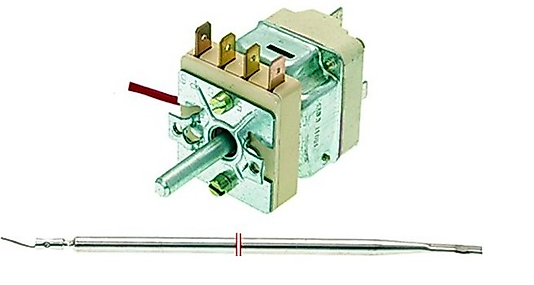 Ego Monofaze Şalterli 90-185C Termostat 250V/16A 55.19639.800 (ELEKTROLÜX FRİTÖZ Termostatı)