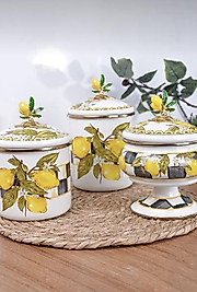 LEMON SERİ EMAYE KAVANOZ TAKIMI