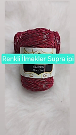 Supra İpi Ebruli Sİmli Düz Renkler 200gr