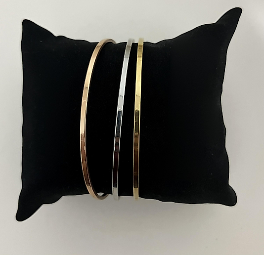 Gold-Silver Ajda Bilezik 3adet