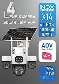 İnox X14 4 Lens Solar Kamera