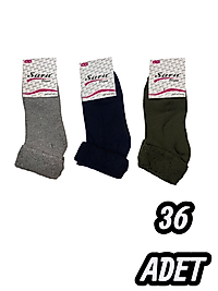 Kadın Sara Havlu Patik 36 Adet