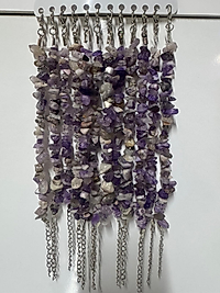 Doğal Taş Ametist Taşlı Bileklik