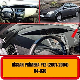 Nissan Primera P12 2001-2004 Konsol Torpido 3D Koruma Koruyucu Kılıf