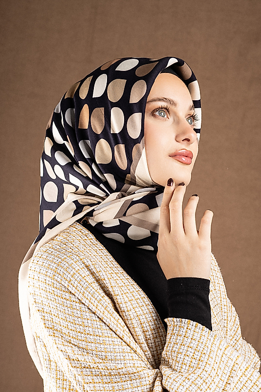 DESENLİ FLOSSY SİLK EŞARP