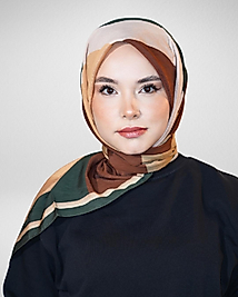 Spring Eşarp Yeni Desen Geometrik Desen