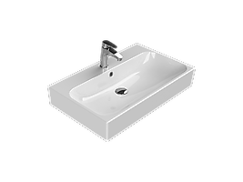 TURKUAZ Etajerli Lavabo, Pinto, 75x47 cm