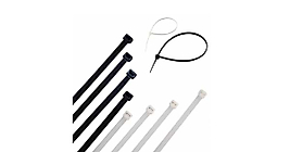 KUPA BEYAZ NAYLON CIRT KELEPÇE 4,8*380 MM