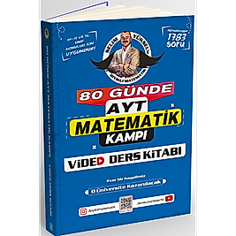 Bıyıklı Matematik 80 Günde AYT Matematik Video Ders Kitabı Selim Yüksel