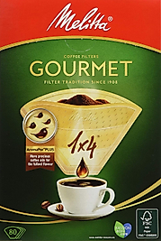 Melitta 1x4® Gourmet Kahve Filtre Kağıdı