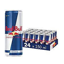 Red Bull Enerji İçeceği, 250 ml (24'lü Paket, 24 x 250 ml)