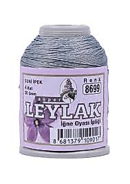 8699 - leylak suni ipek 20gr oya ipi