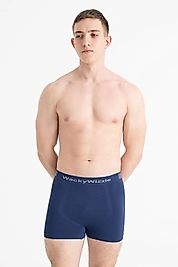 Wackywizzle Erkek Lacivert Iç Giyim Lastikli Bel Rahat Modal Boxer