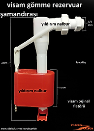 VİSAM GÖMME REZERVUAR FLATÖRÜ VİSAM REZERVUAR ŞAMANDIRA 1/2 İÇ TAKIM ŞAMANDIRASI