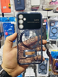 Samsung Galaxy A34 Lens Korumalı Telefon Kılıfı Mavi
