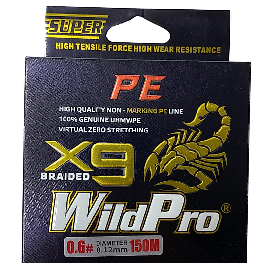 Wild Pro 0,12mm 9x Örgü İp Misina 150m
