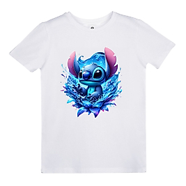 Stitch BlueSplash Tasarım – Çocuk Tişörtü