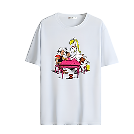 90'lar Çizgi Film Karakteri Red Kit Baskılı Oversize Unisex Tişört