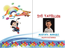 KİŞYE ÖZEL KARNE KILIFI