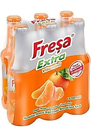 Freşa Extra Mandalina Aromalı Maden Suyu 200 ml 24ad