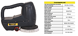STAR Minipro Zemin Yıkama Ve Parlatma Makinası