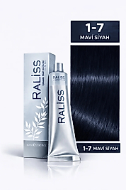 RALİSS SAÇ BOYASI 60 ML. (1-7 MAVİ SİYAH)