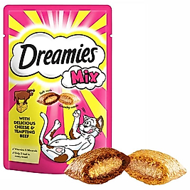 Dreamies Biftek Ve Peynirli Mix Kedi Ödülü 60 Gr