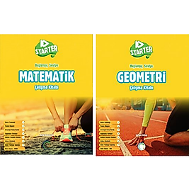 Tyt Starter Matematik ve Geometri Çalışma Kitabı Seti 2025 Okyanus Yayıncılık