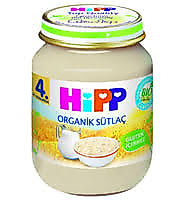 Hipp kavanoz mama 125 gr organik sütlaç