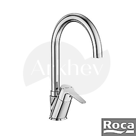 Roca Estreia Kuğu Döner Borulu Eviye Bataryası - Krom A5A847EC0K