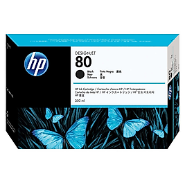 Hp 80 C4871A Siyah Black Orjinal 350 ML Kartuş 2016 Tarihli