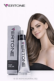 VERTONE SAÇ BOYASI 60 ML. (6-31 KOYU KUMRAL BEJ)