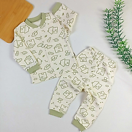 Teddy Bear Çıtçıtlı Pijama Takımı