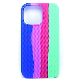 İPHONE 13 VE 14 UYUMLU ÇİFT RENK PUFF KILIF