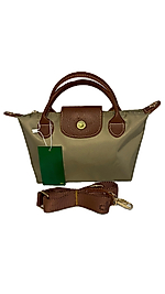 SU GEÇİRMEZ KADIN EL OMUZ ÇANTASI S BEJ ASKILI